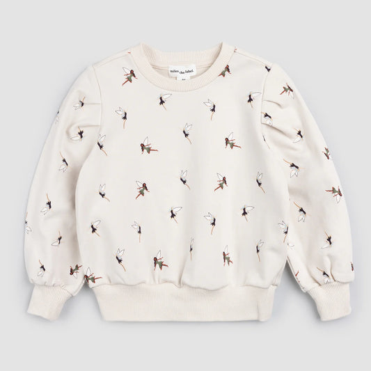 Fairy Print on Birch Children's Sweatshirt