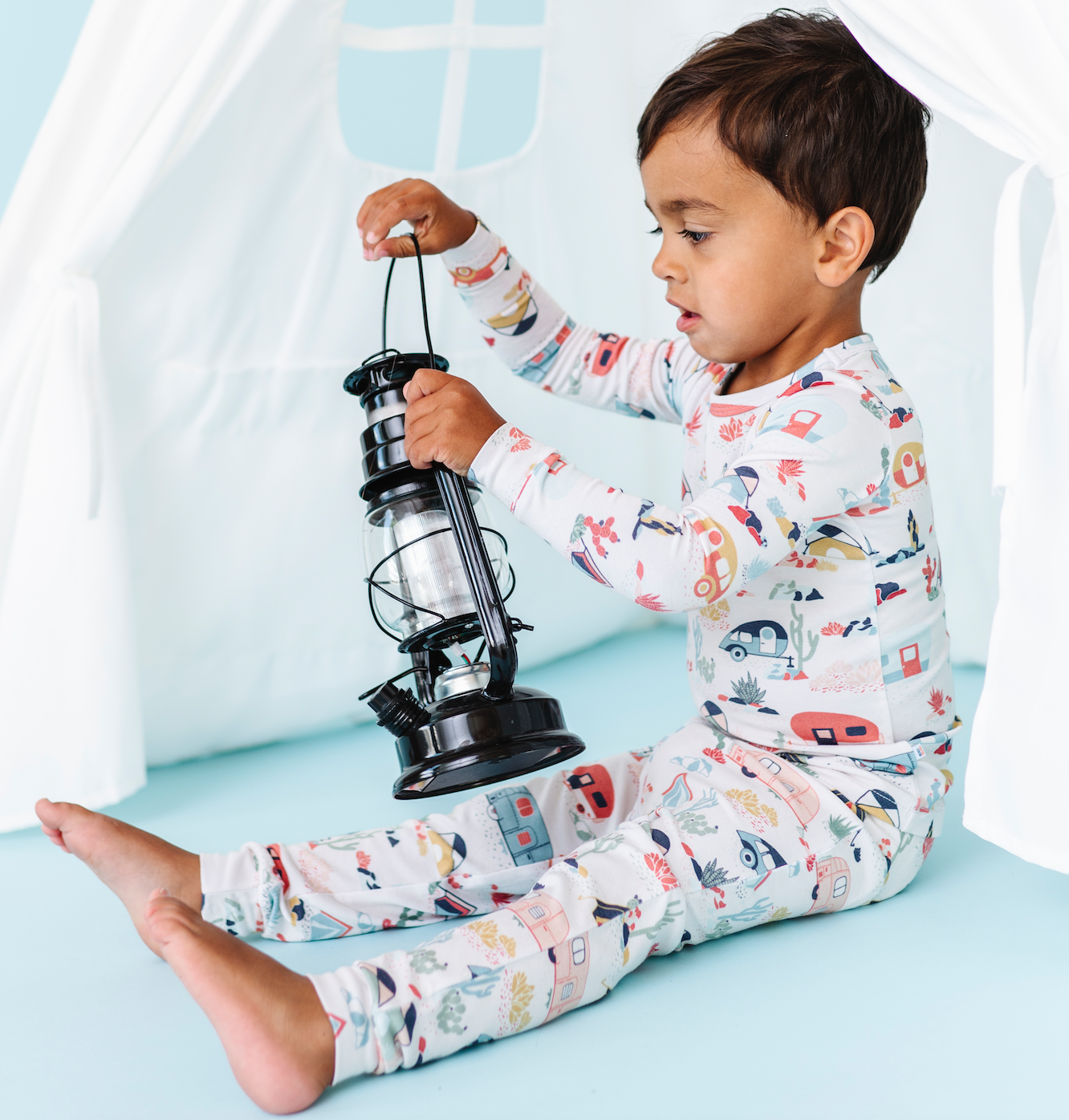 Kids Bamboo Pajamas - Bamboo Clothing- Western Camper Desert