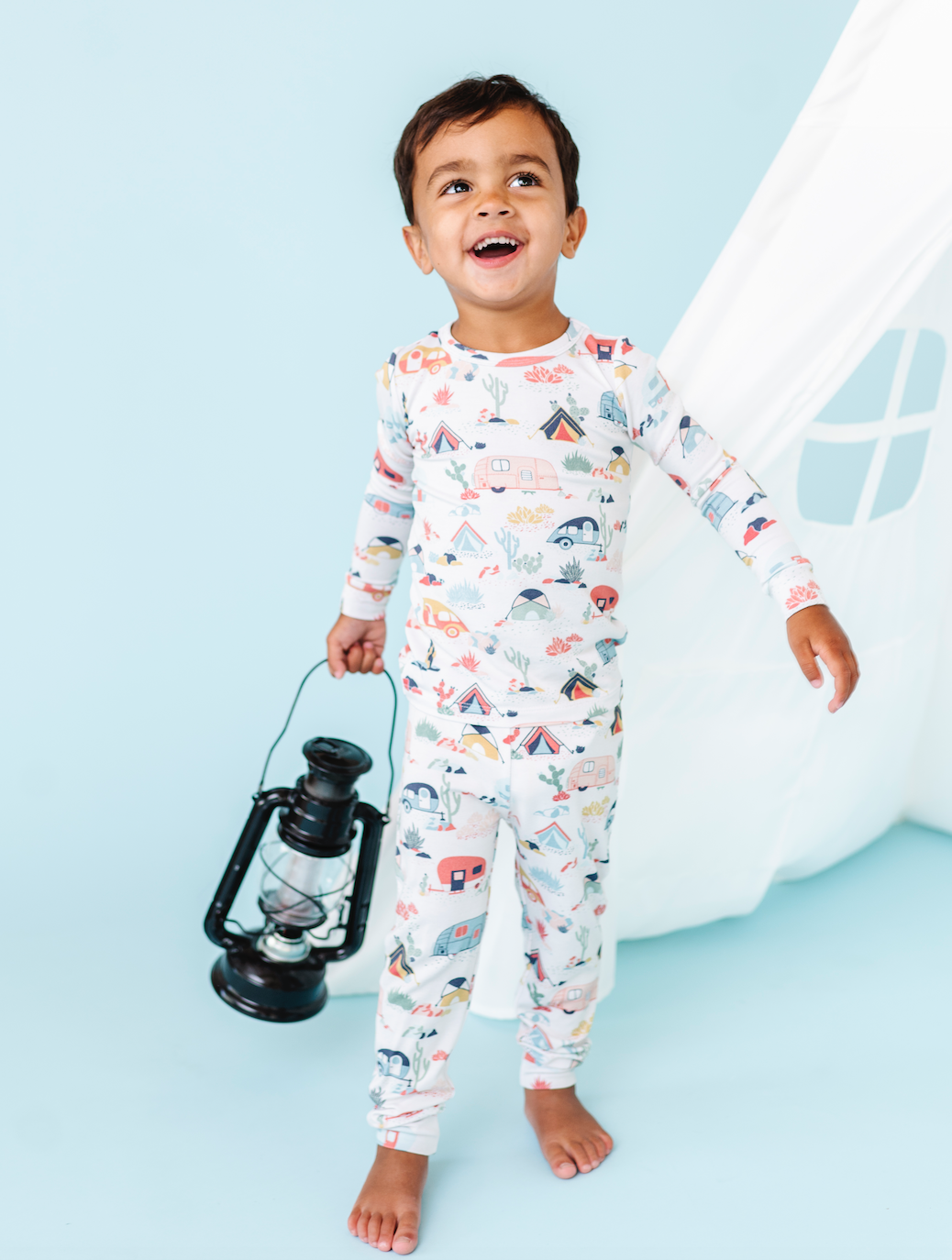 Kids Bamboo Pajamas - Bamboo Clothing- Western Camper Desert