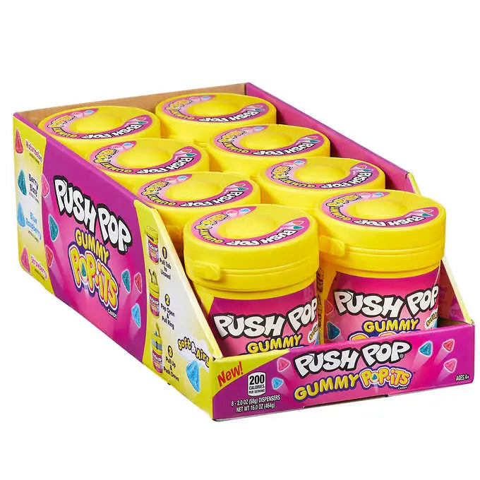 Bazooka Push Pop Gummy Pop Its Candy