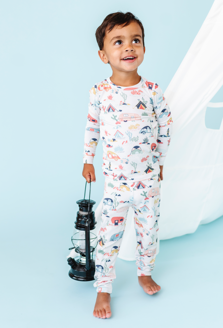 Kids Bamboo Pajamas - Bamboo Clothing- Western Camper Desert