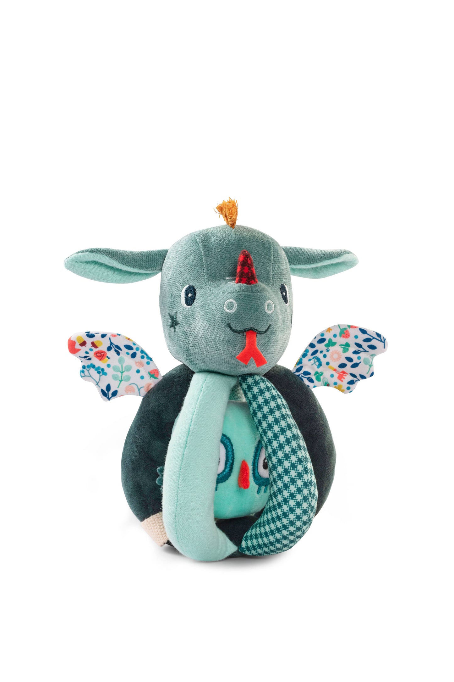 Joe Plush Activity Rattle with Handles