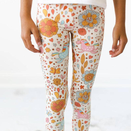 Retro Unicorns Leggings