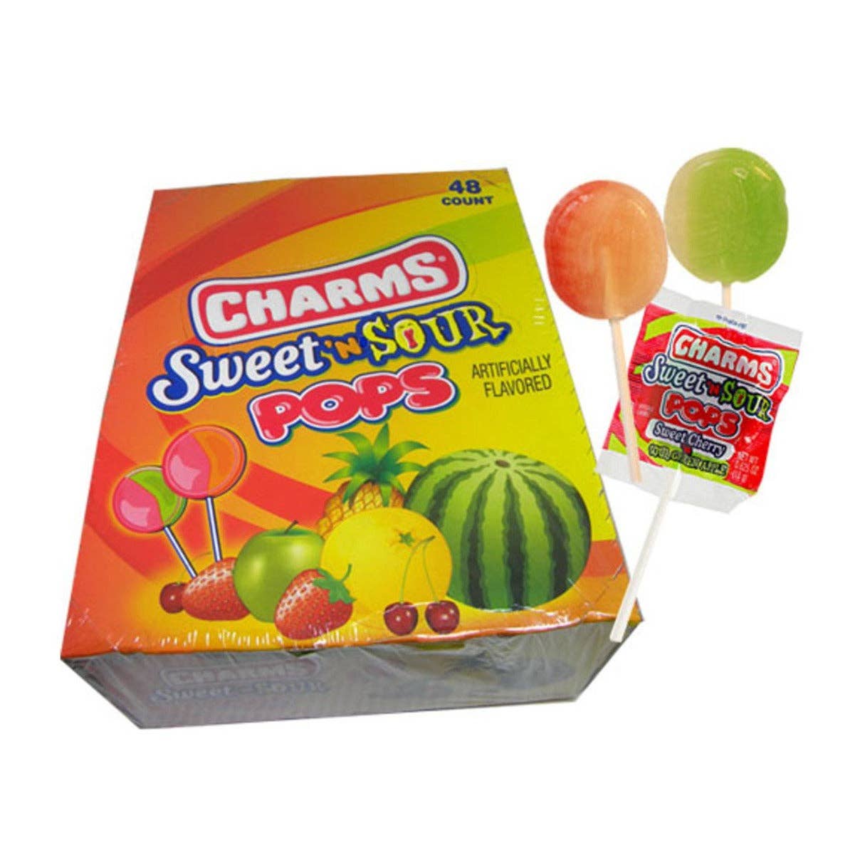 Charms Sweet & Sour Pops