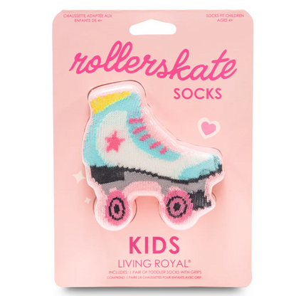 Roller Skate Kids 3D Crew Socks