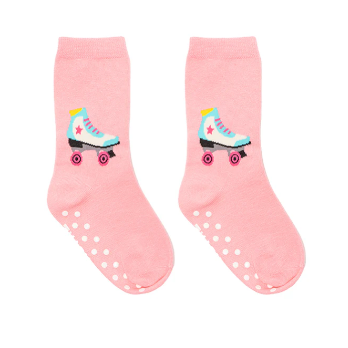 Roller Skate Kids 3D Crew Socks