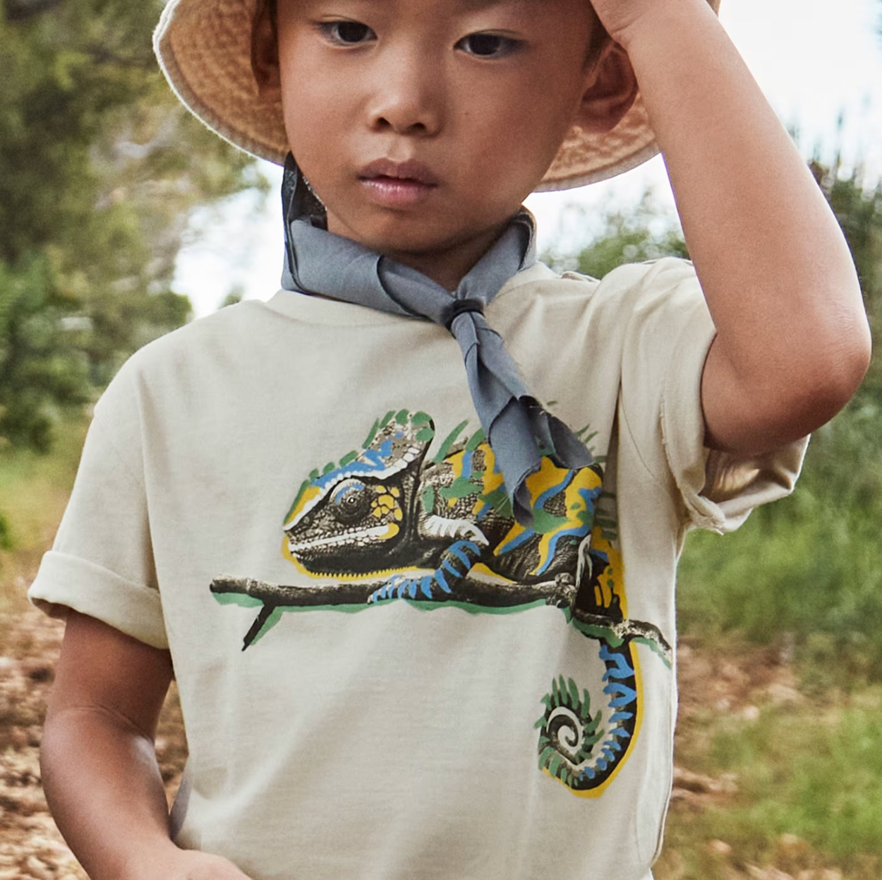 Iguana Printed Children's Tee