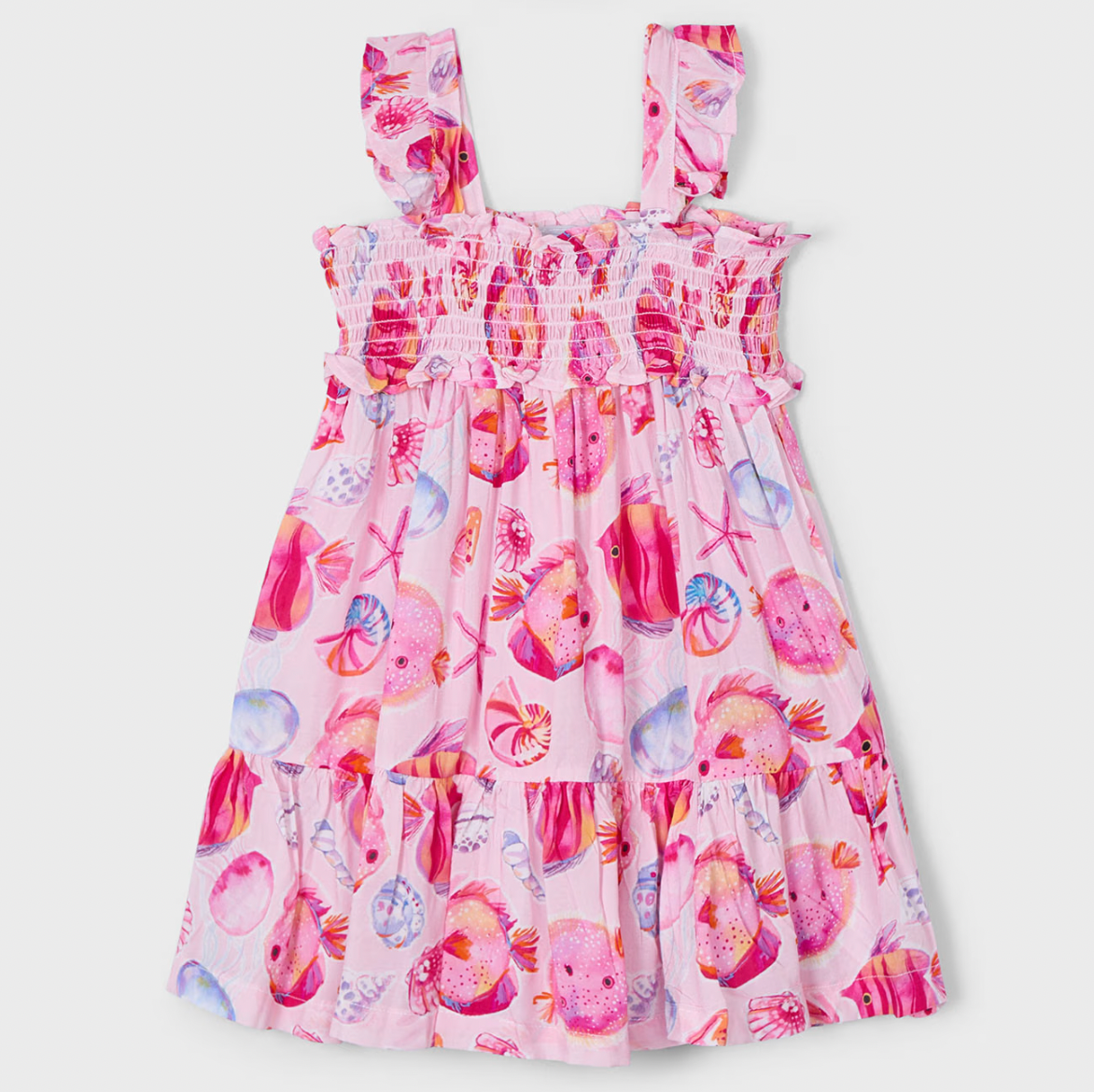 Seashell Printed Children's Sundress