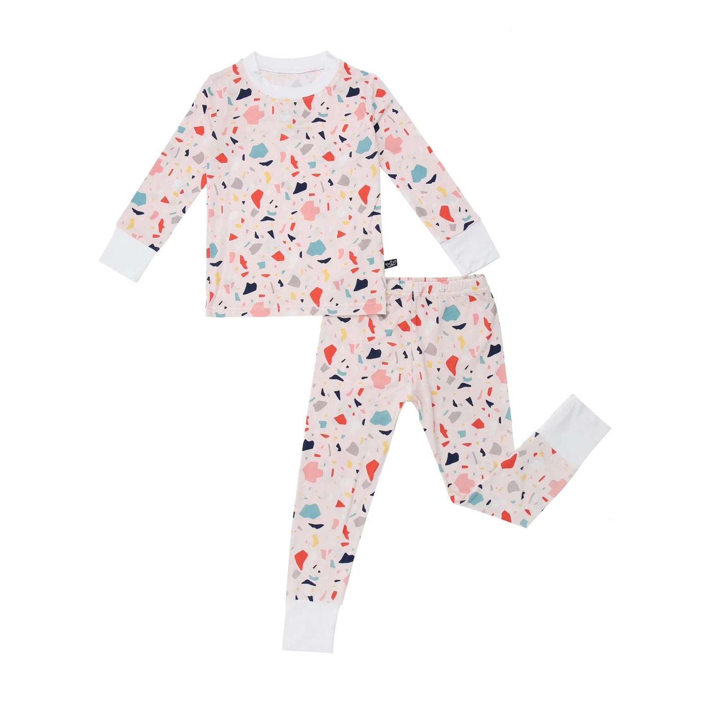 Terrazzo Two-Piece Bamboo Pajamas