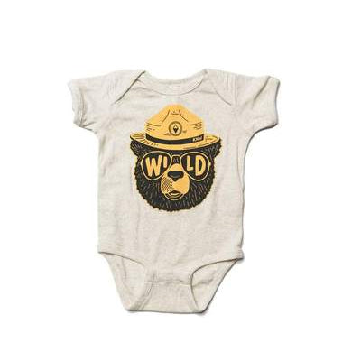 Wildbear Baby Bodysuit | Natural