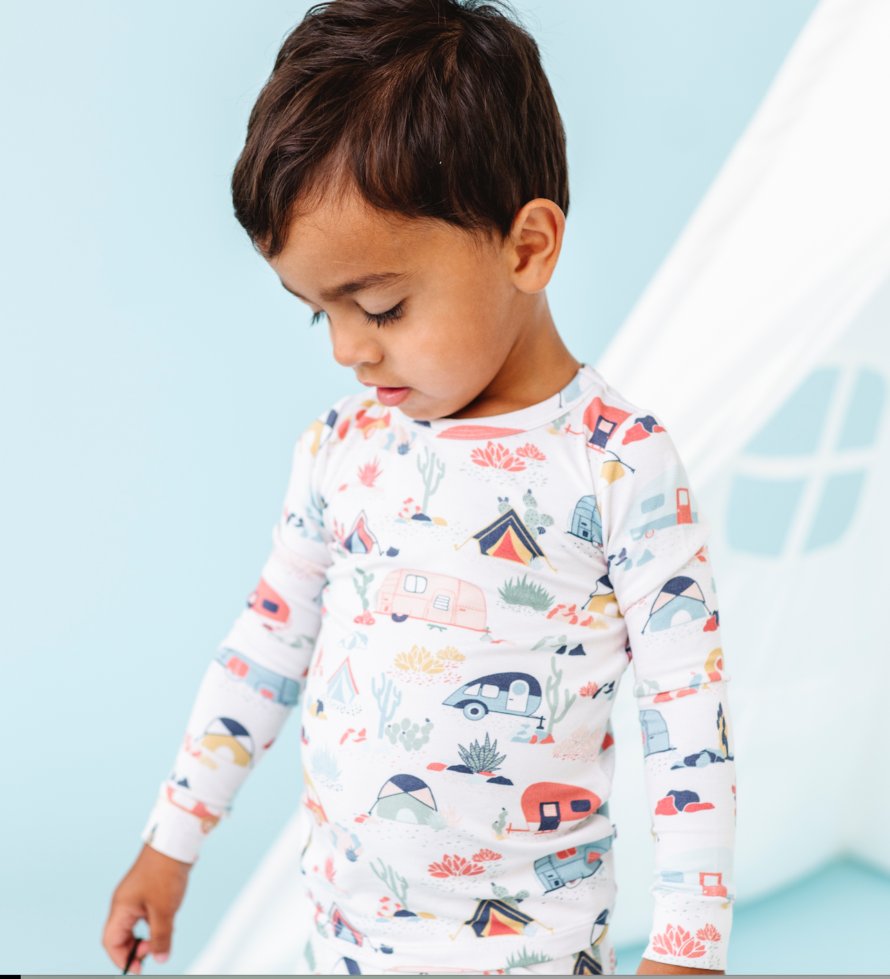 Kids Bamboo Pajamas - Bamboo Clothing- Western Camper Desert