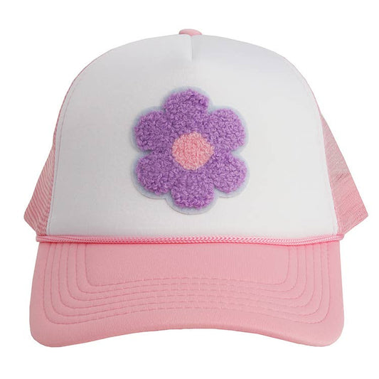 Patch Flower Trucker Hat