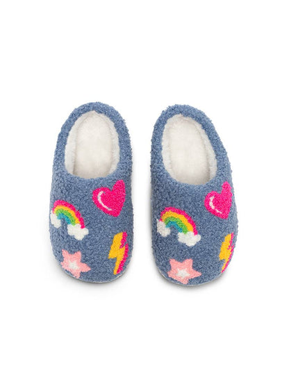 Kids Denim Slippers