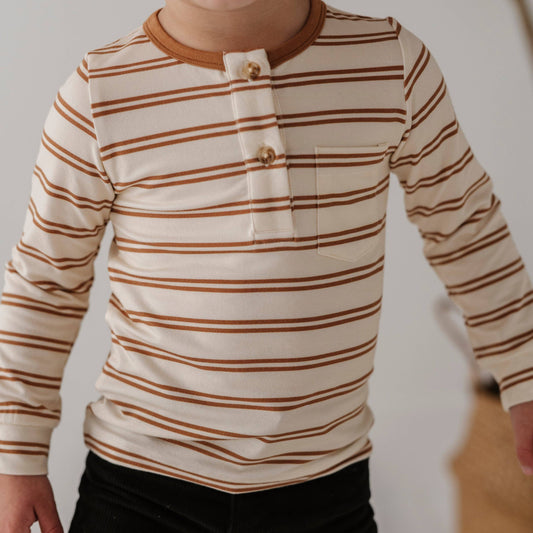 Babysprouts Long Sleeve Henley Shirt